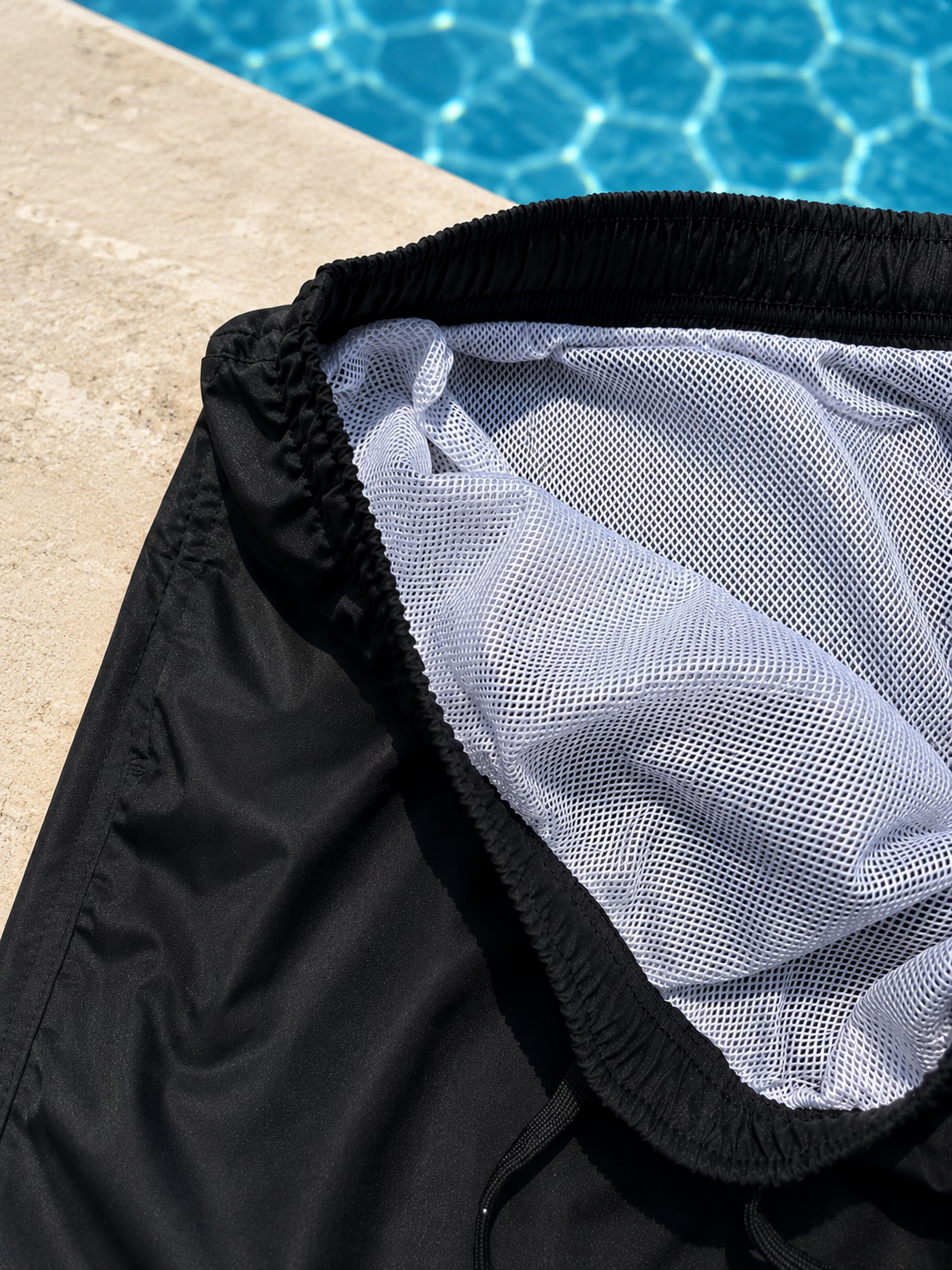 SWIM SHORT BLACK