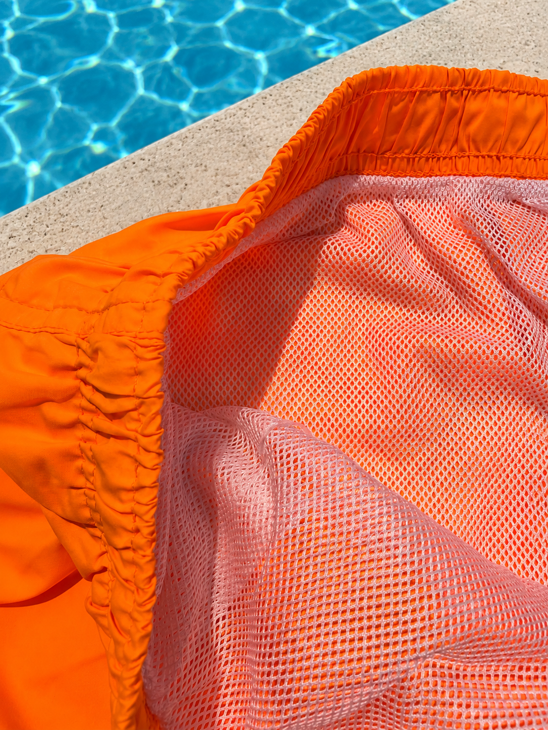 SWIM SHORT ORANGE