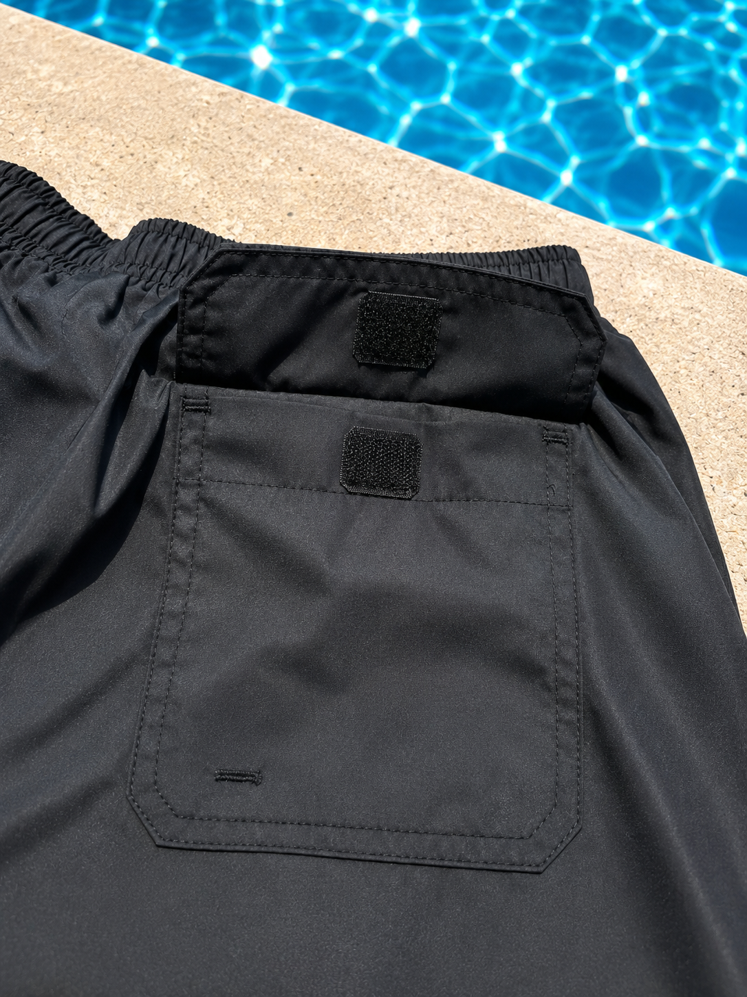 SWIM SHORT BLACK