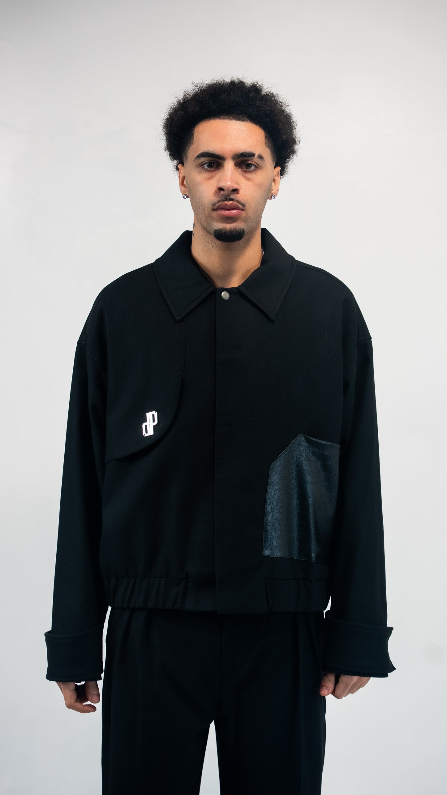 PRÈSTIGE NOIR CROP JACKET