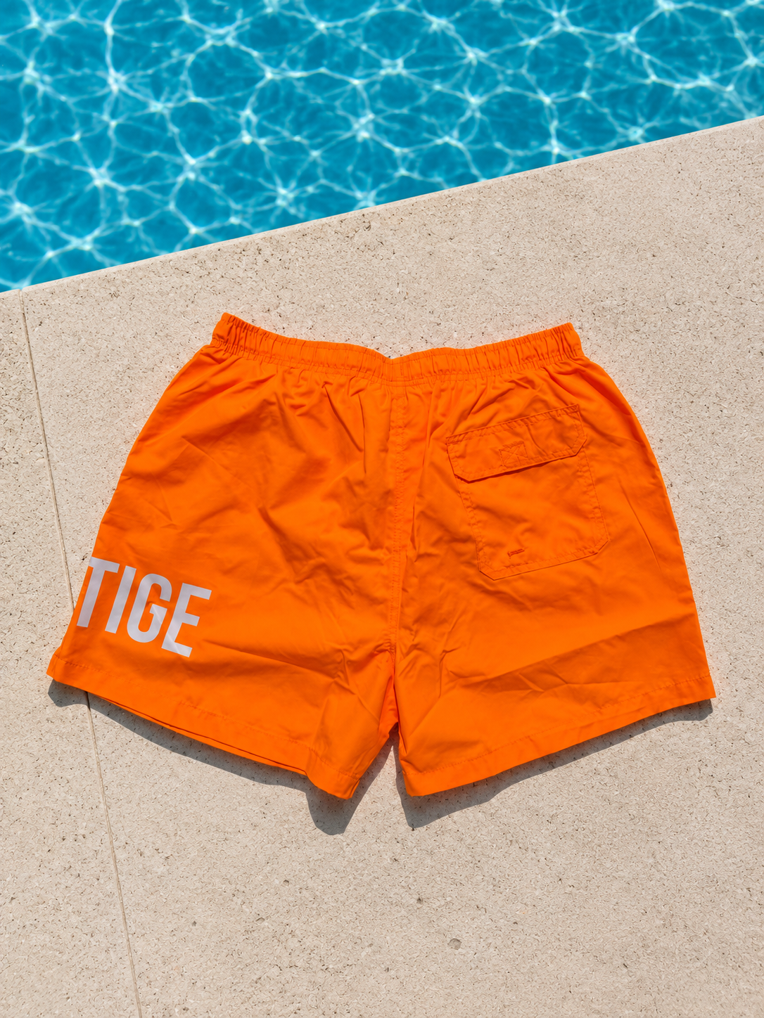 SWIM SHORT ORANGE