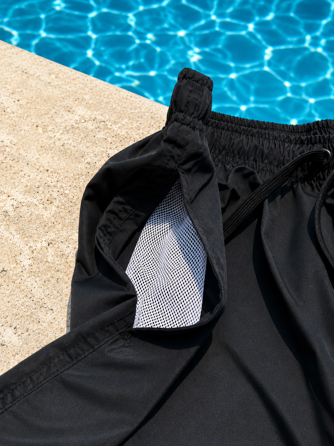 SWIM SHORT BLACK