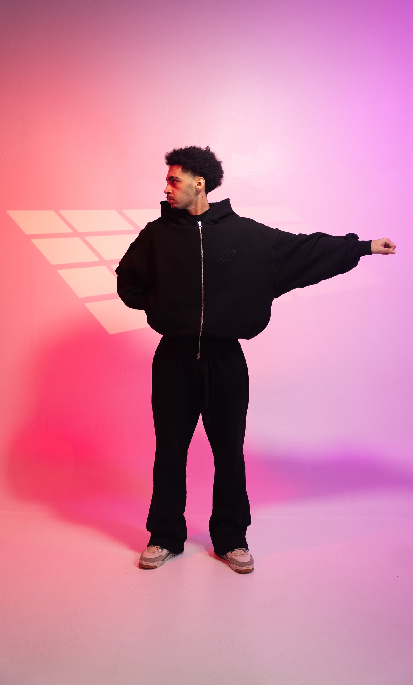 LUXURY OVERSIZED ZIP HOODIE