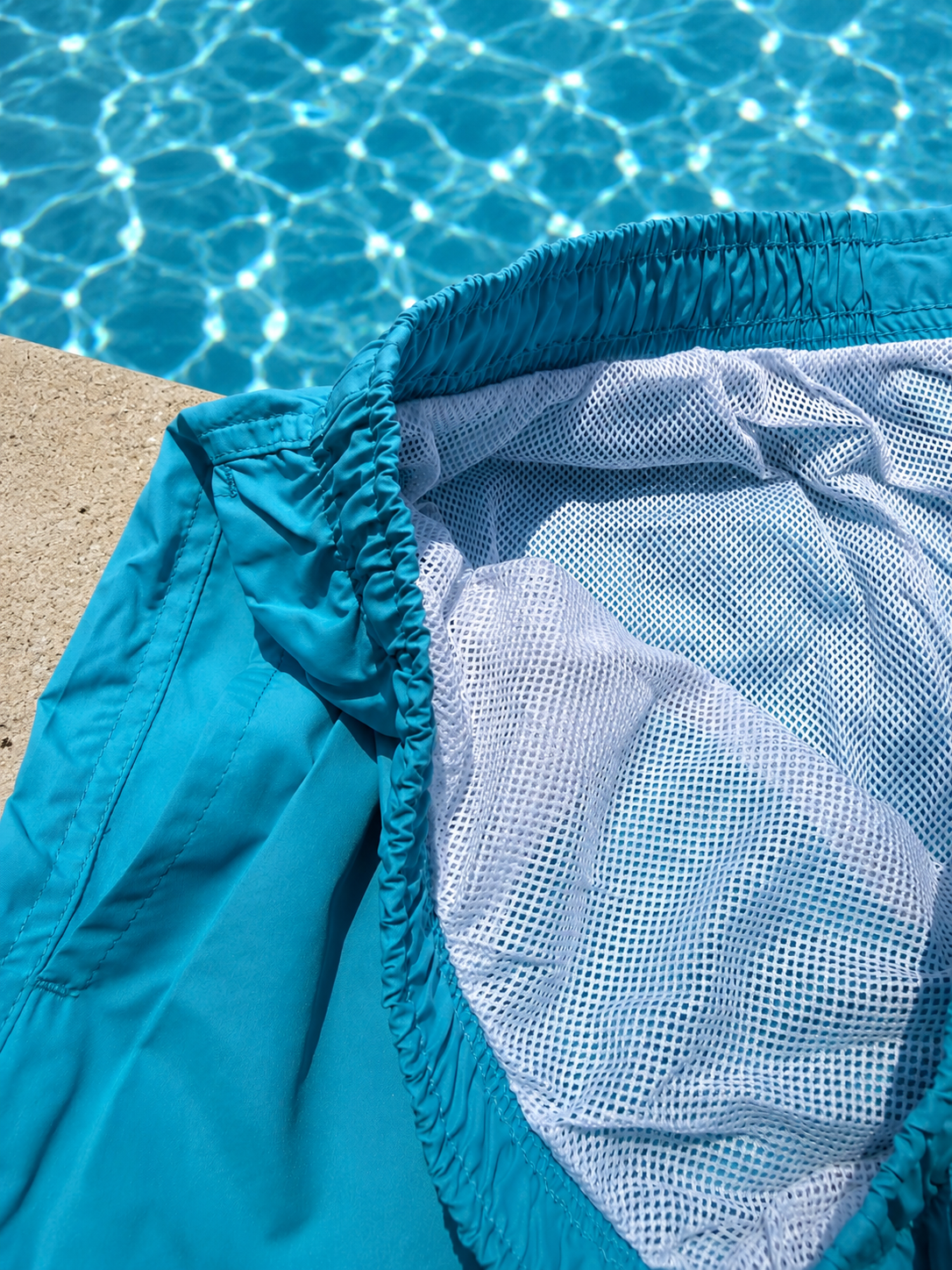 SWIM SHORT SKY BLUE