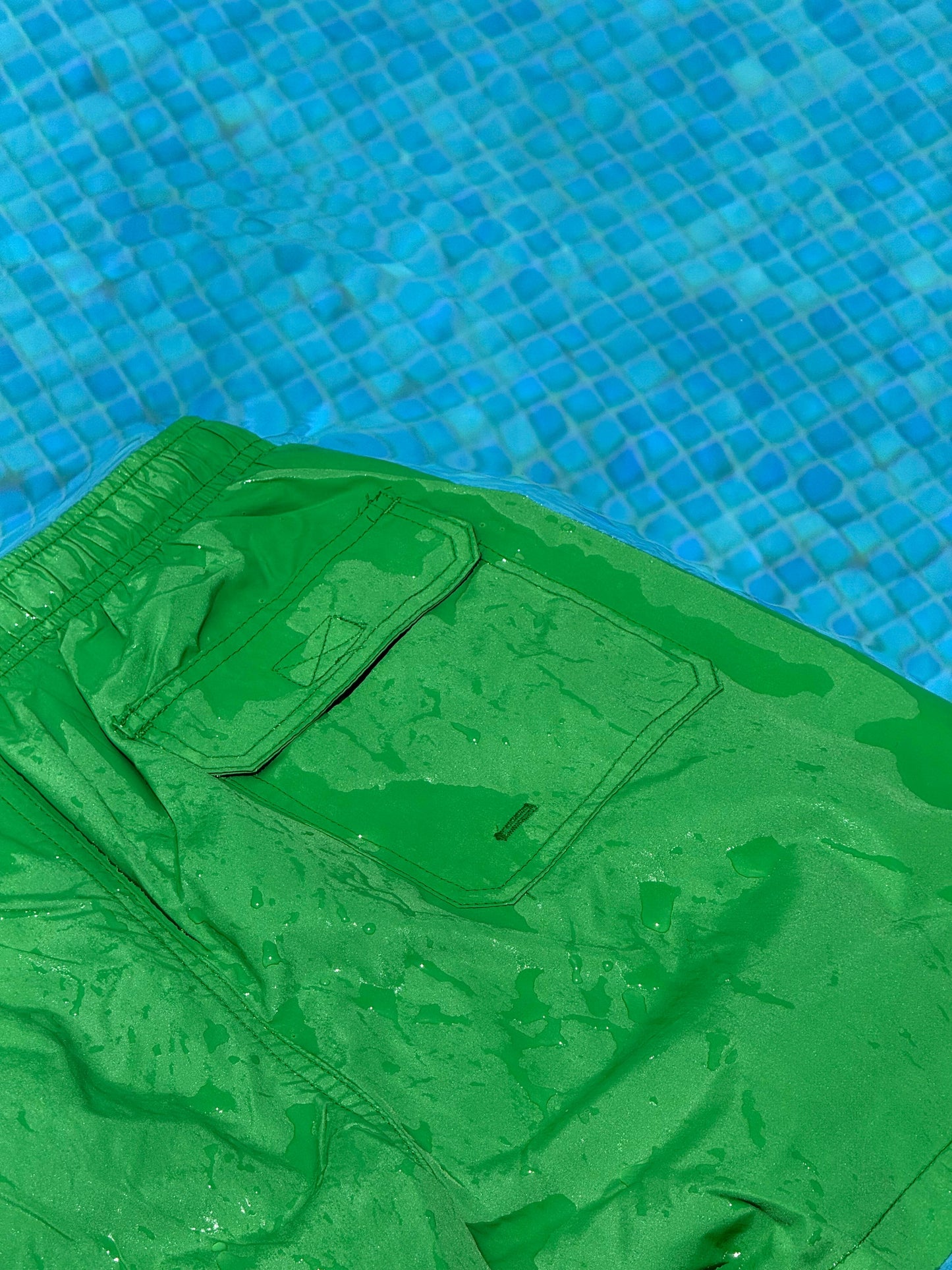 SWIM SHORT GREEN