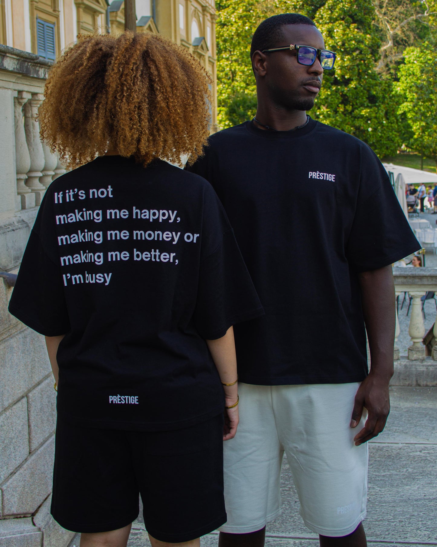 OVERSIZED CROP FIT MOTIVATIONAL TEE
